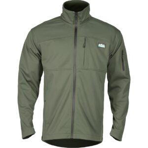 Ascent Softshell Jacket: Dark Olive