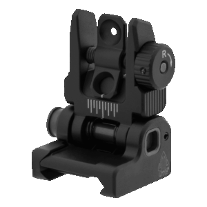 ACCU-SYNC REAR SIGHT SPRING LOADED FLIP-UP