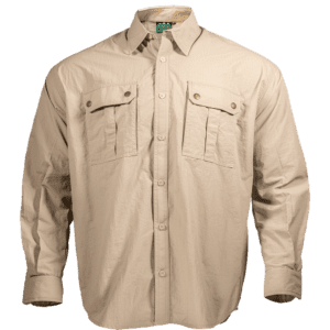 Quick Dry Long Sleeve Shirt: Stone